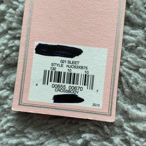 Grey and silver juicy couture bag with a removable wallet - Picture 6 of 6